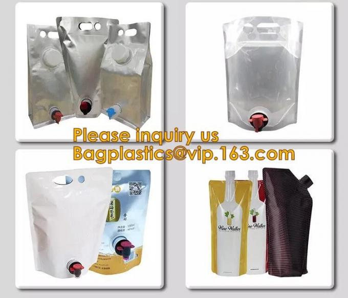 Wine Juice Bag in box packaging 3l 5l 10l plastic wine bags,Fruit Juice