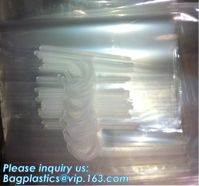 Rigid snip handle plastic bag/rigid snap handle bag/click up handle plastic bag,Hard handle bags