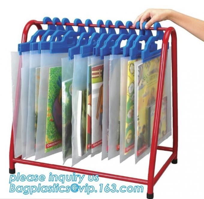 reusable transparent hanger hook plastic bags,degradable d2w hdpe/ldpe