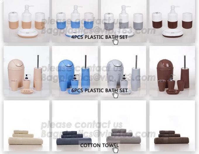 Home goods pure white shower curtains with plastic hook, Custom Printed