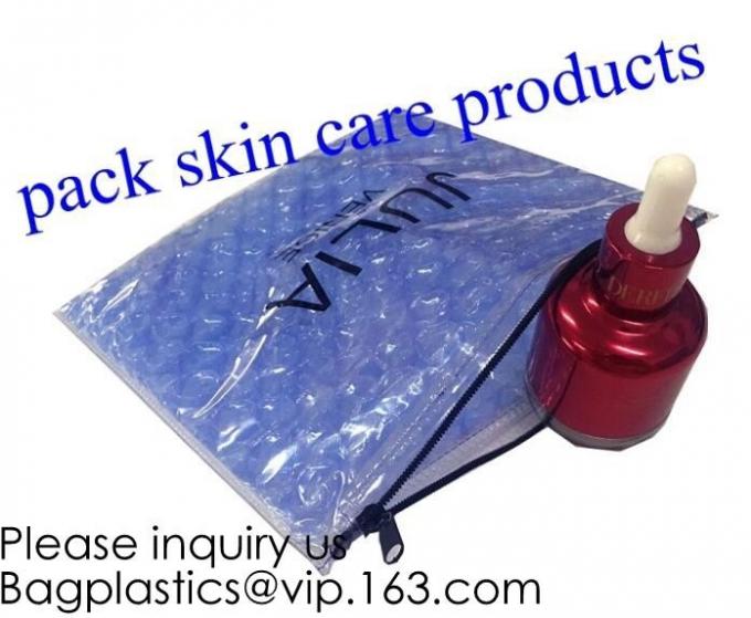k Bubble Bag Cosmetic,Skincare,Jewelry ShockProof,PVC Holographic k