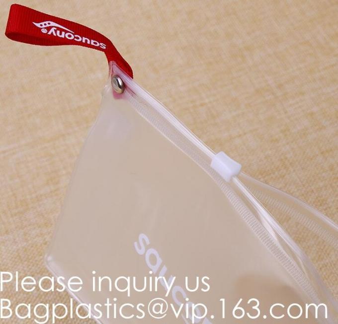 EcoFriendly Transparent Soft EVA Plastic Cosmetic Packaging Bags With
