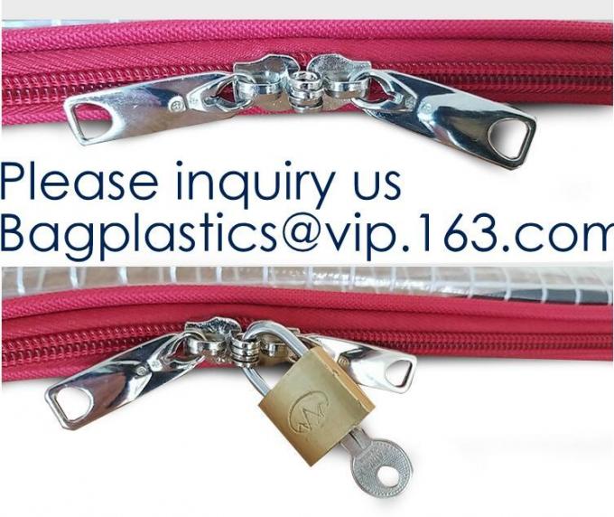 Custom Multi Function Waterproof Nylon Security Night Deposit Bags Zipper Locking Bank Bag For