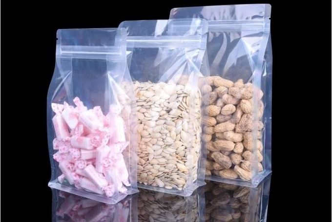 Polypropylene bags, Soup Pouches, Roll Stock, Aluminum Foil Bags, Stand up Pouches Flat bottom 8 side gusset food grade