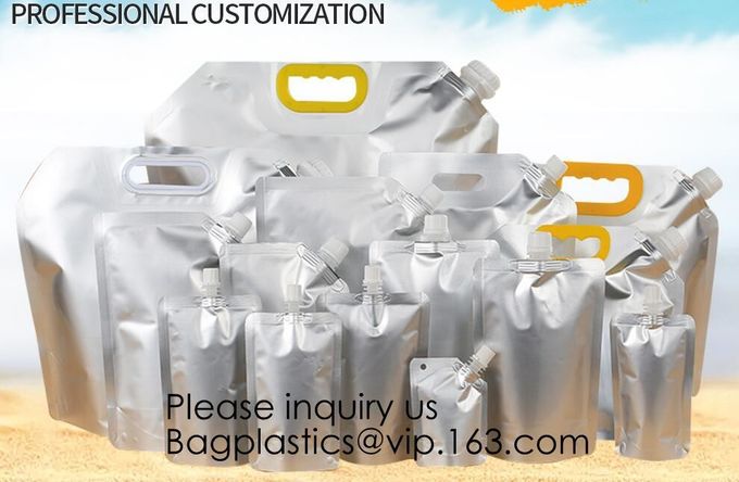 500ml Spouted Bag Laundry Detergent Liquid Pouch Aluminum Foil Spout Pouch,transparent spouted bag liquid water bags pac