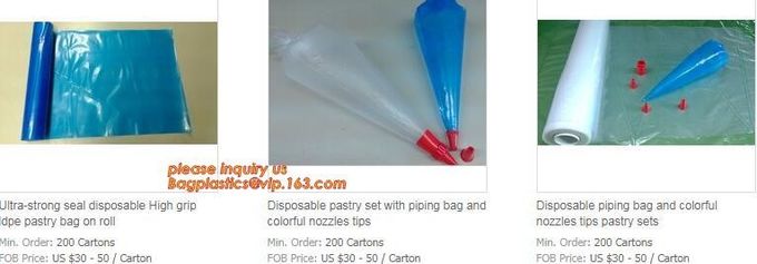 Reusable Decorating Cake Tool Silicone Icing Piping Bag Cream Pastry Bag Disposable, Sugar Craft Bags, Cake Cream, Decor