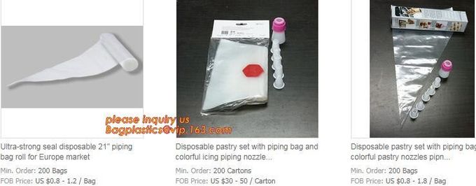 Reusable Decorating Cake Tool Silicone Icing Piping Bag Cream Pastry Bag Disposable, Sugar Craft Bags, Cake Cream, Decor
